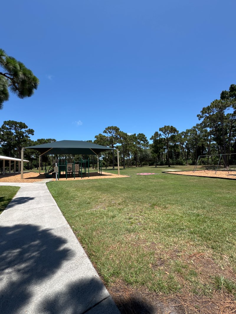 walking near me in Jack Mahon Park in summer