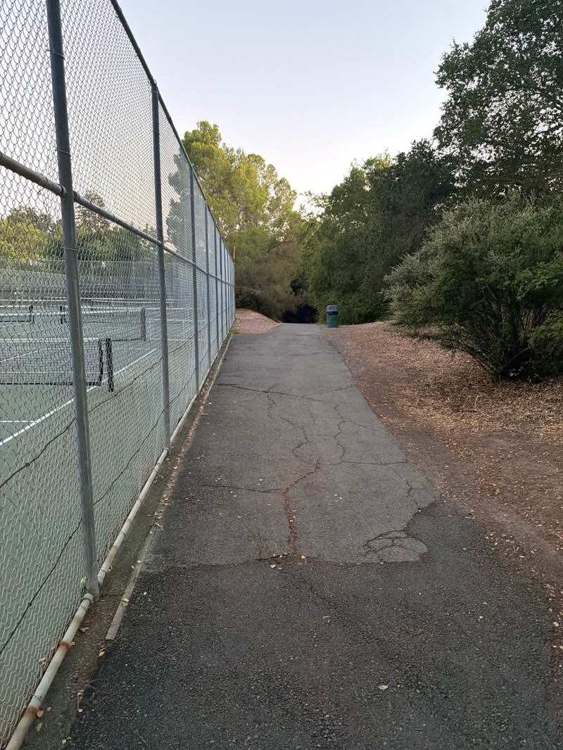 walking near me in Rudgear Park in summer