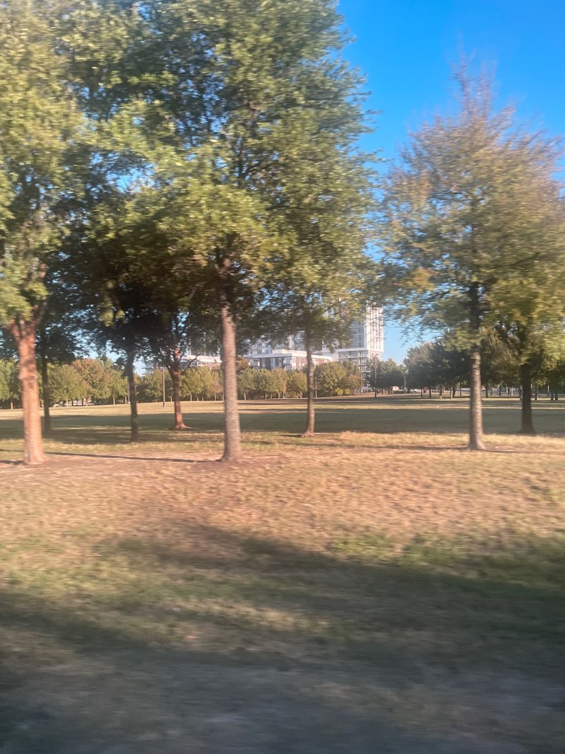 walking near me in Vitruvian Park in autumn