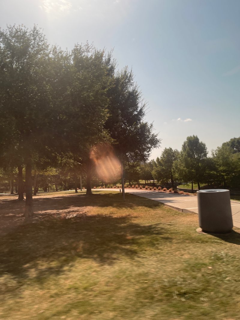 walking near me in Vitruvian Park in summer