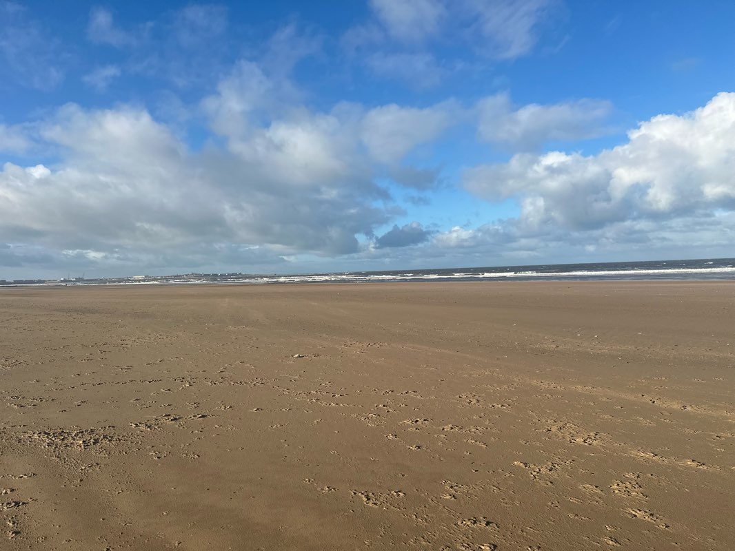 walking near me in Seaton Carew Outdoor Leisure Park in winter