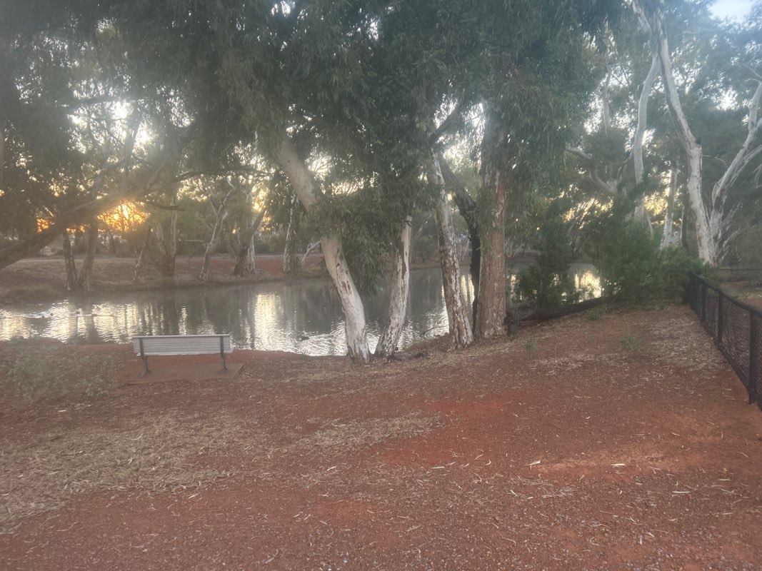 walking near me in Centennial Park in winter