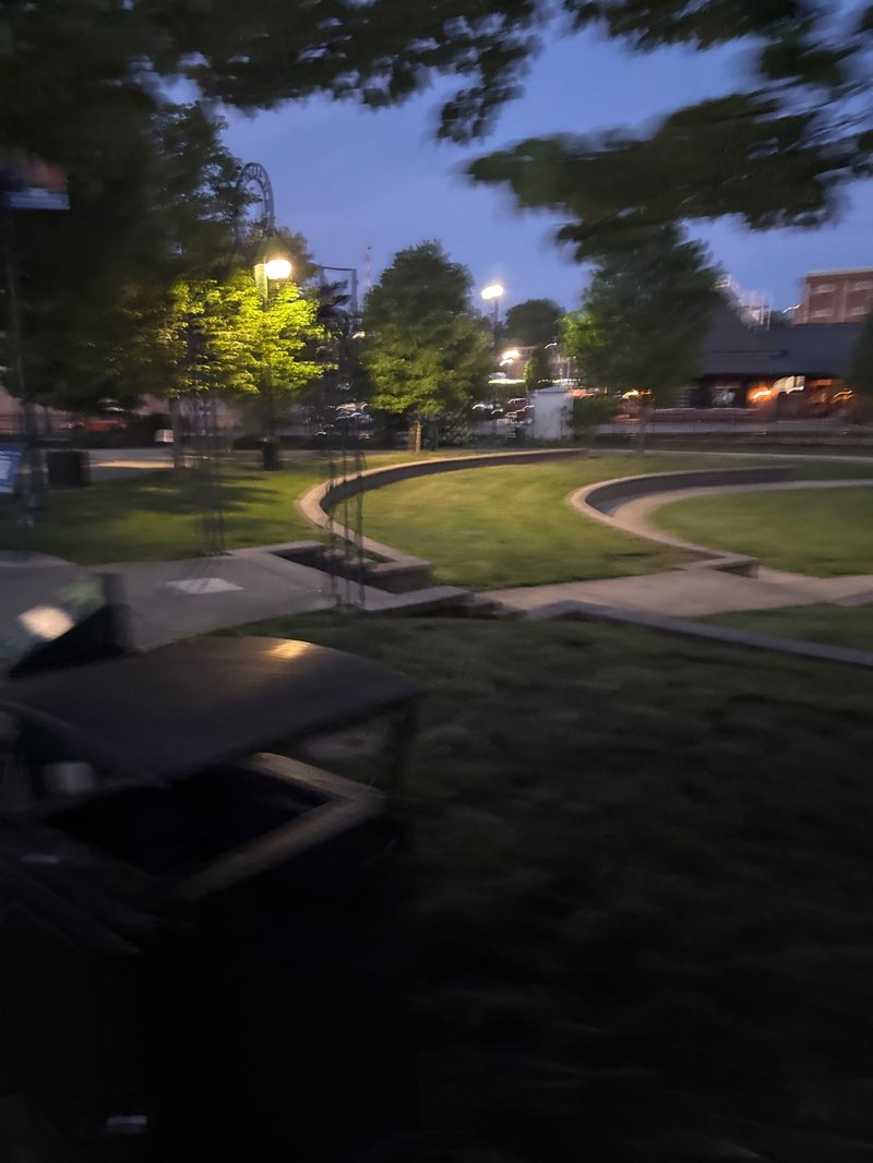 walking near me in Founders Park in summer
