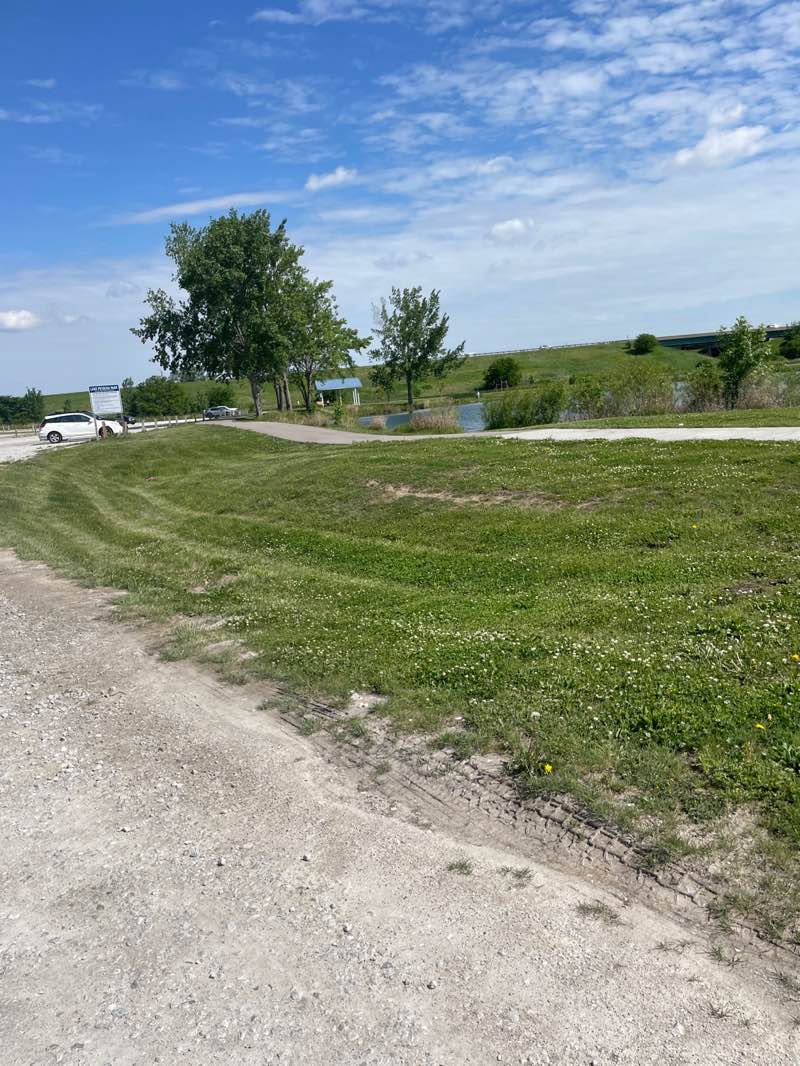 walking near me in Lake Petocka Park in spring