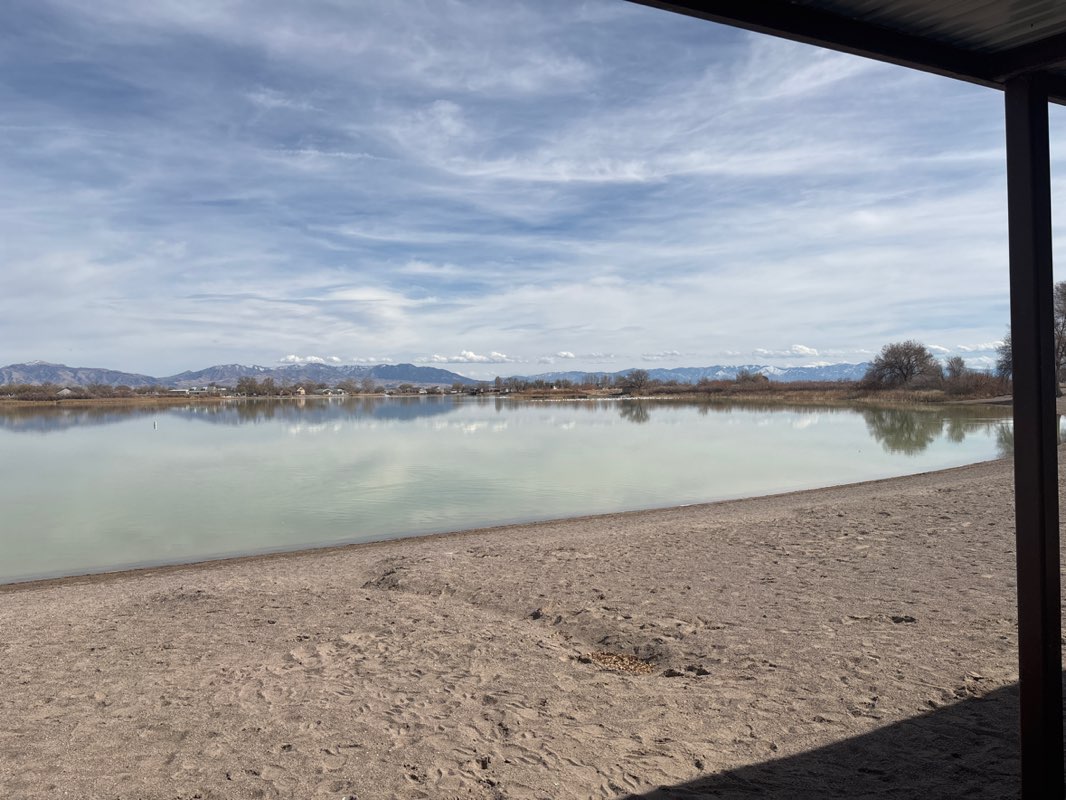 walking near me in Gunnison Bend Recreation Area in spring