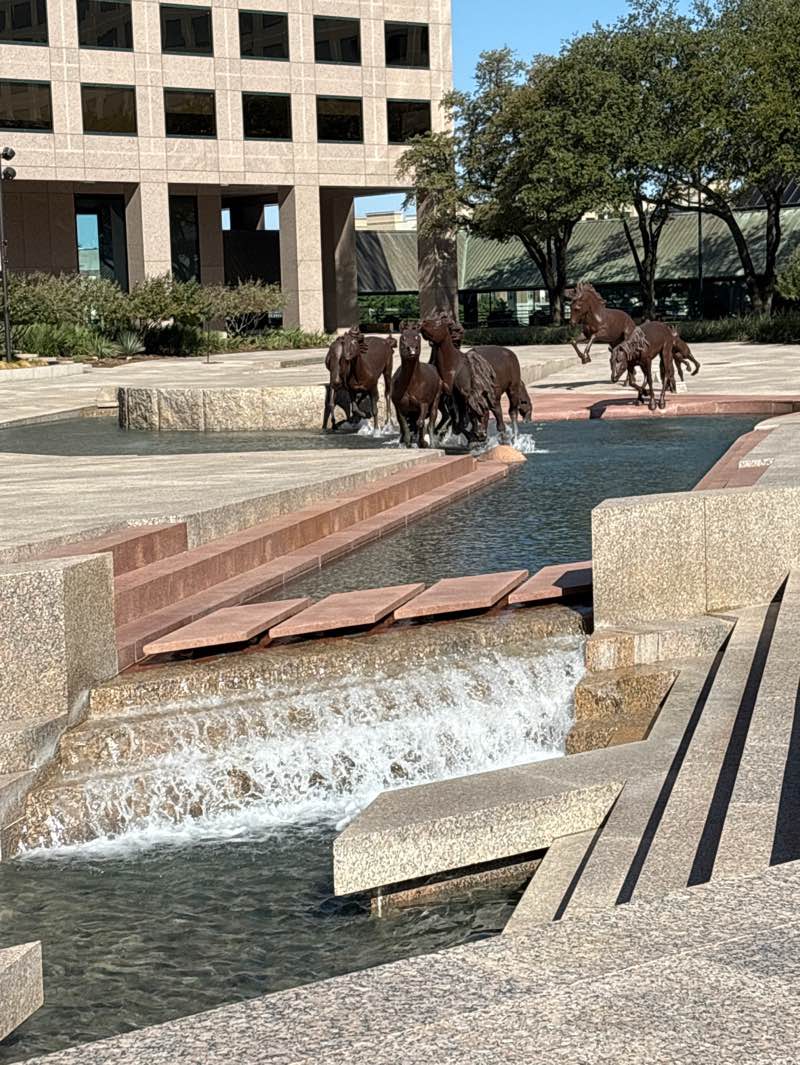 walking near me in William Square Park in autumn