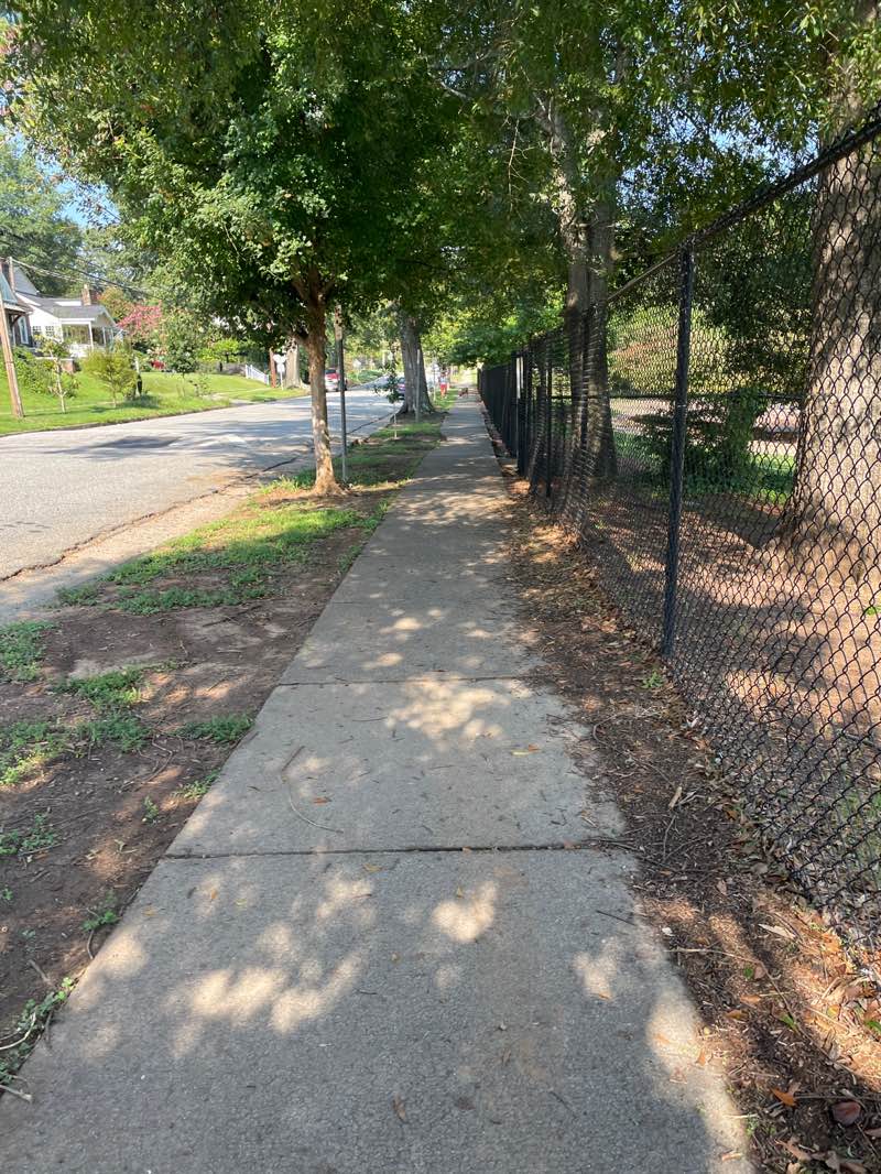 walking near me in Croft Park in autumn