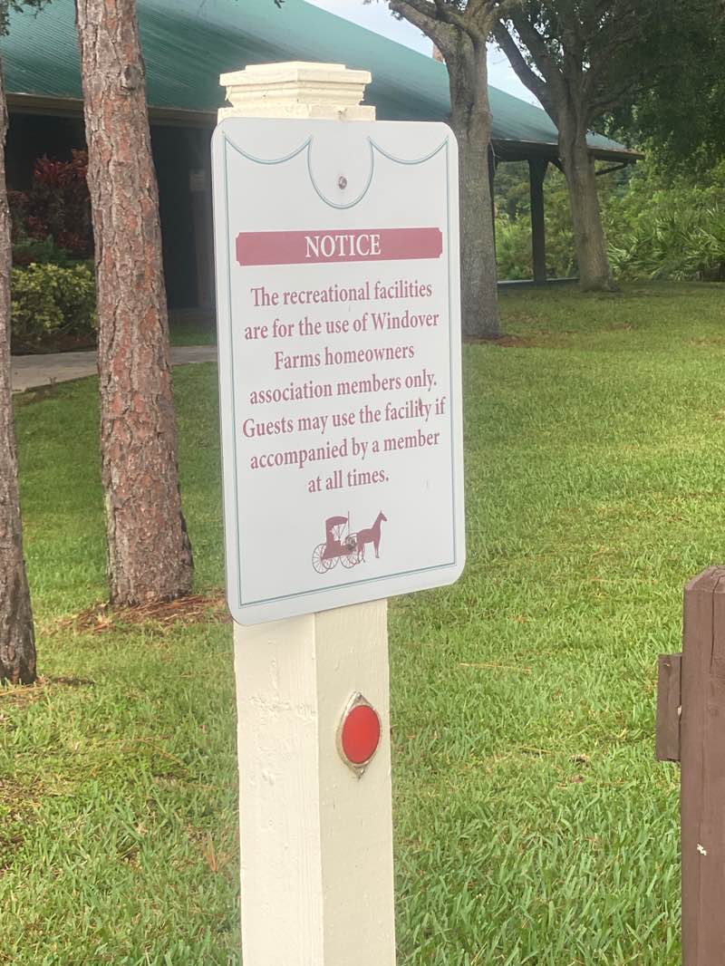 walking near me in Windover Farms Park in summer