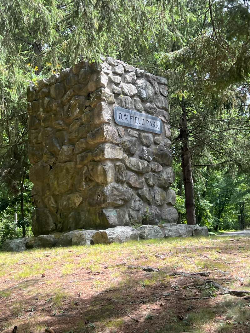 walking near me in D W Field Park in autumn