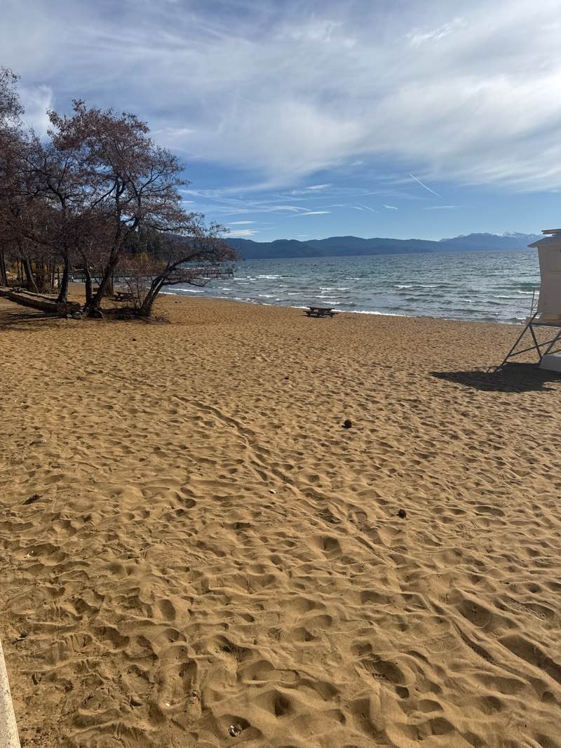 walking near me in Kings Beach State Recreational Area in autumn