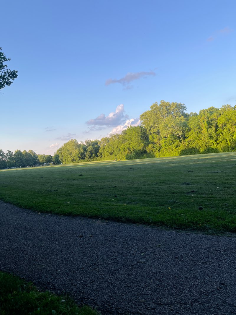 walking near me in Point Pleasant Soccer Fields in winter