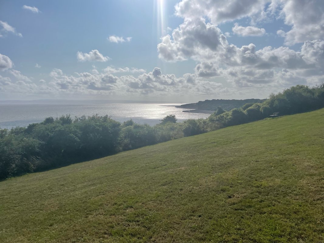 walking near me in Romilly Park in winter