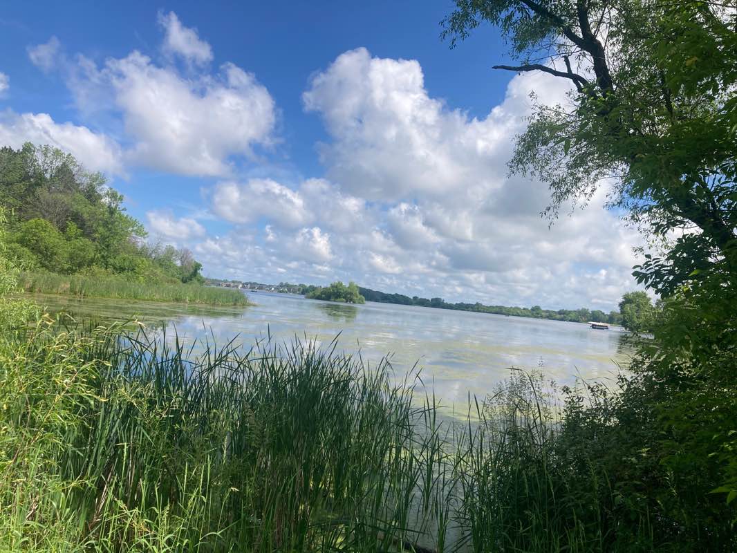 walking near me in Laurie Lamotte Memorial Park in winter