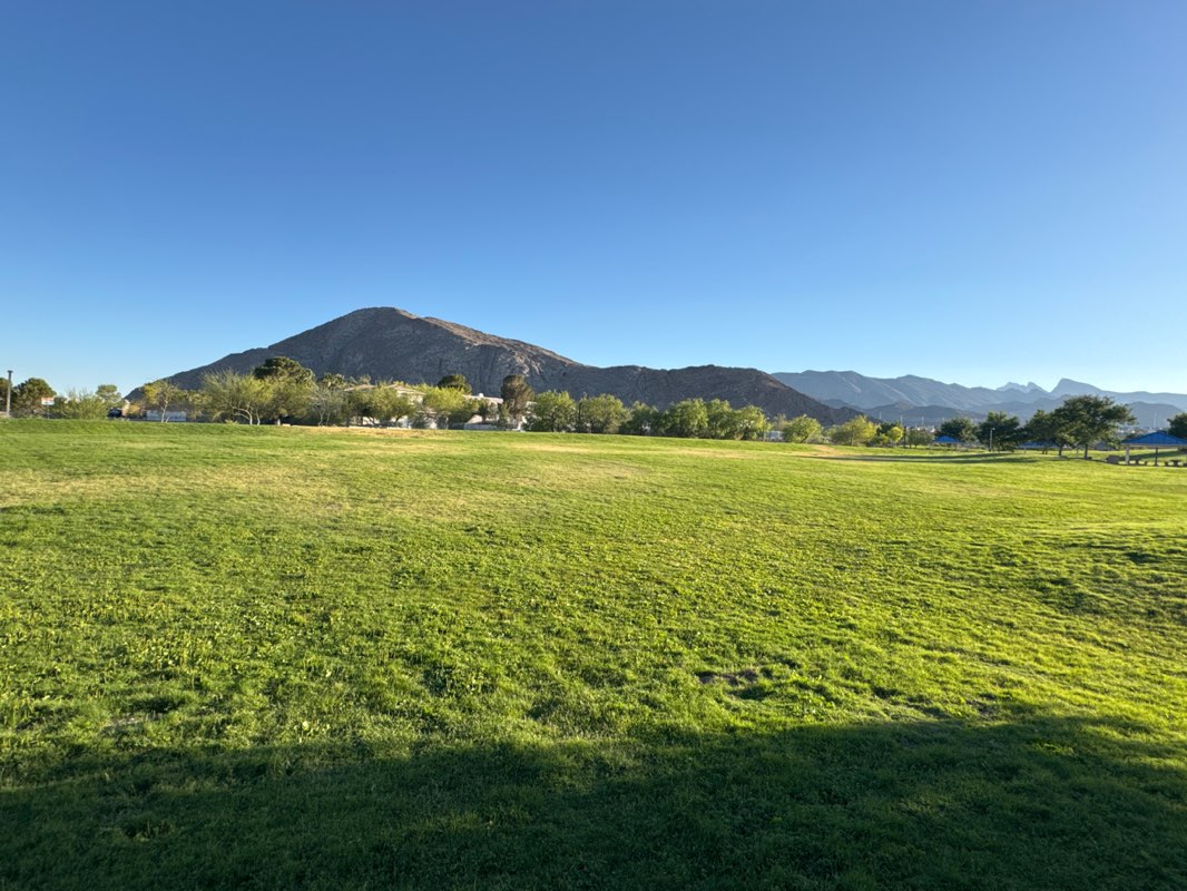 walking near me in Lone Mountain Regional Park in summer