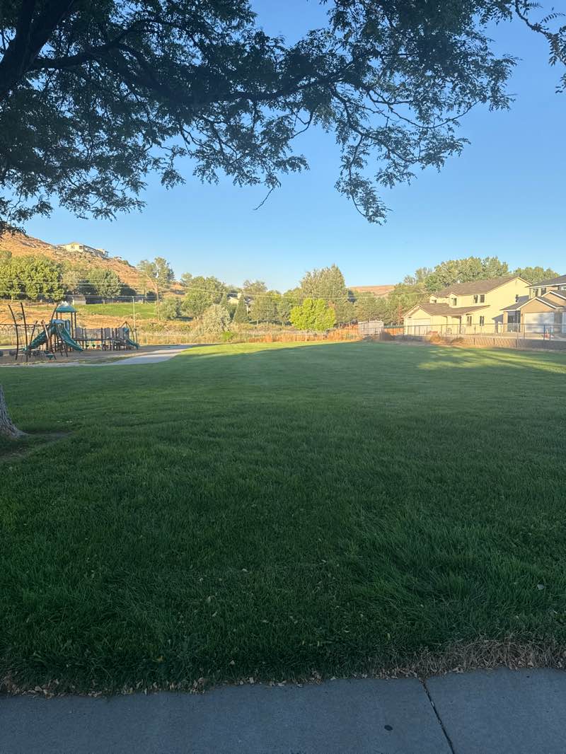 walking near me in Les Hicks Jr. Park in summer