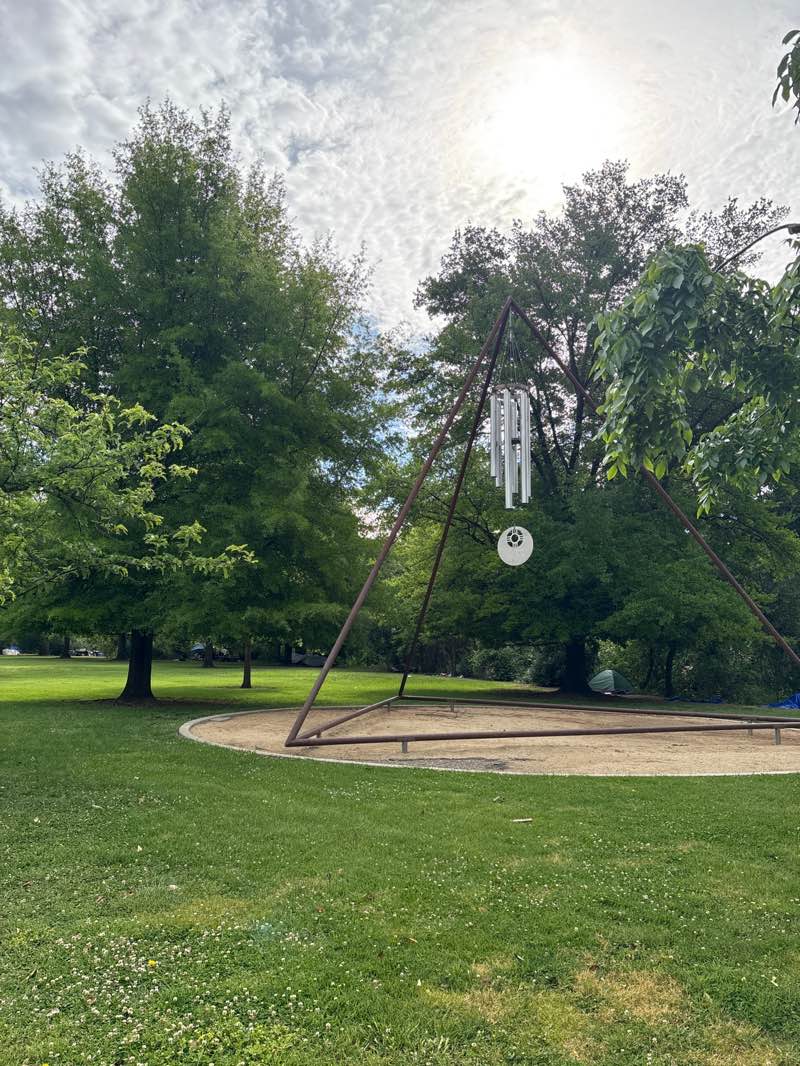 walking near me in Humboldt Park in spring