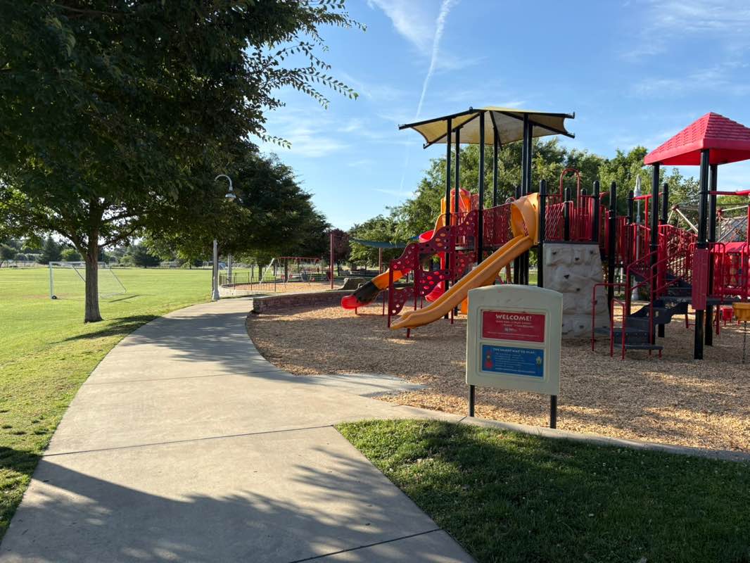 walking near me in DeGarmo Community Park in summer