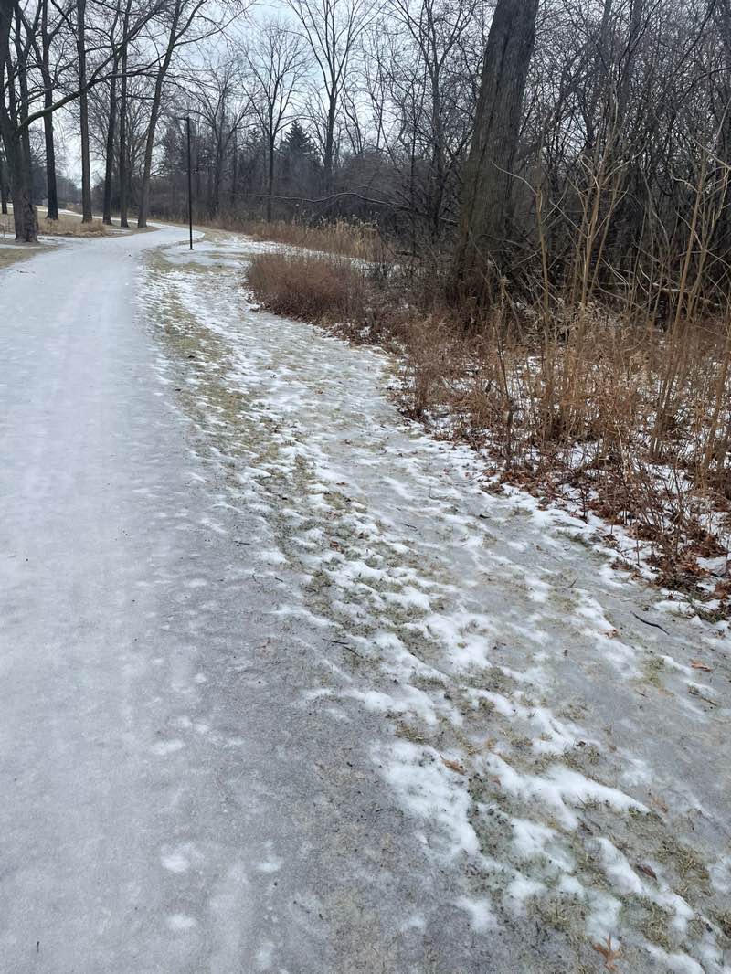 walking near me in Normandy Park in winter
