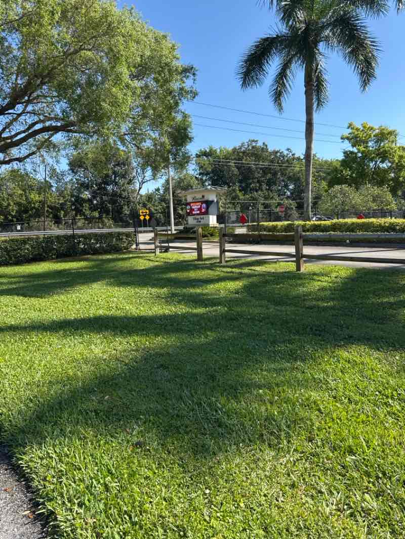 walking near me in Wellington Village Park in spring