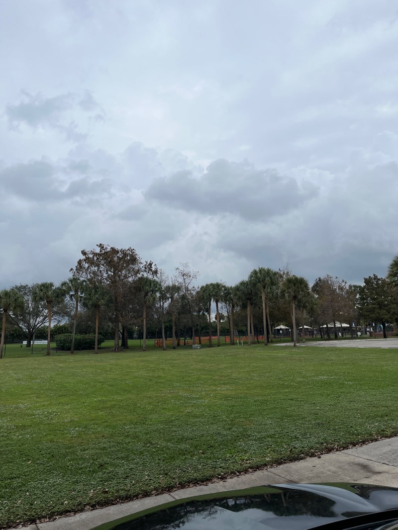 walking near me in Seminole Park in winter