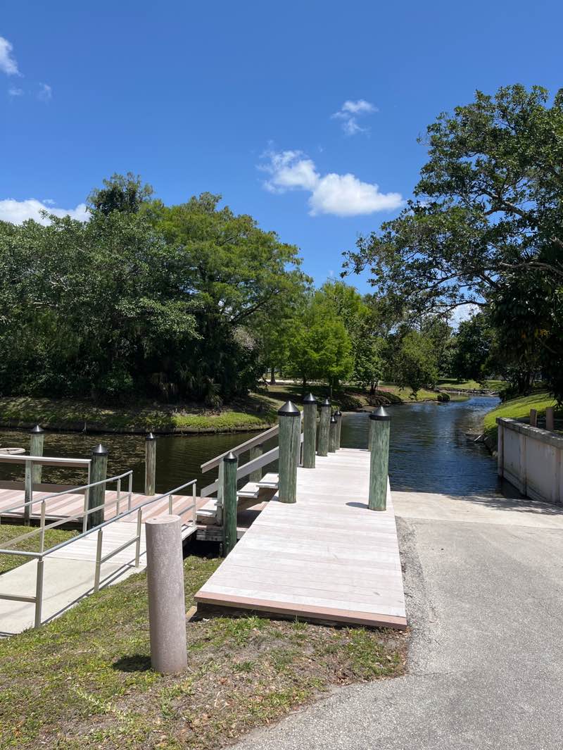 walking near me in Donaldson Park in spring