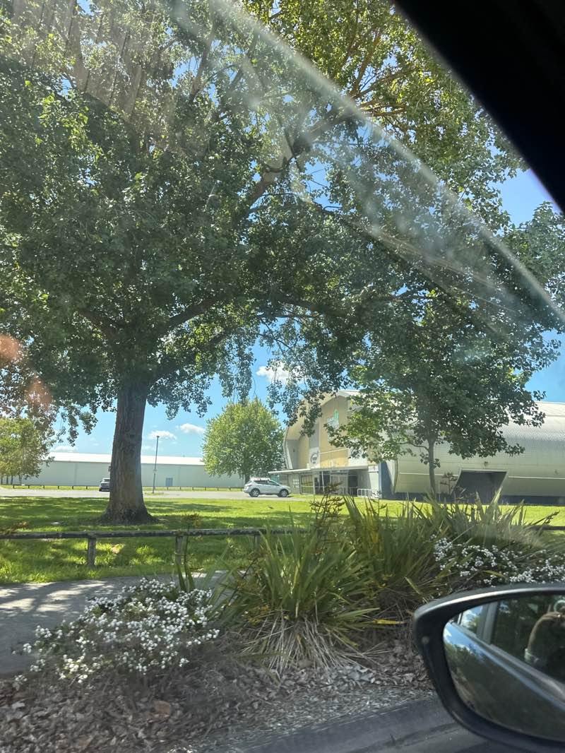 walking near me in Marist Park in spring