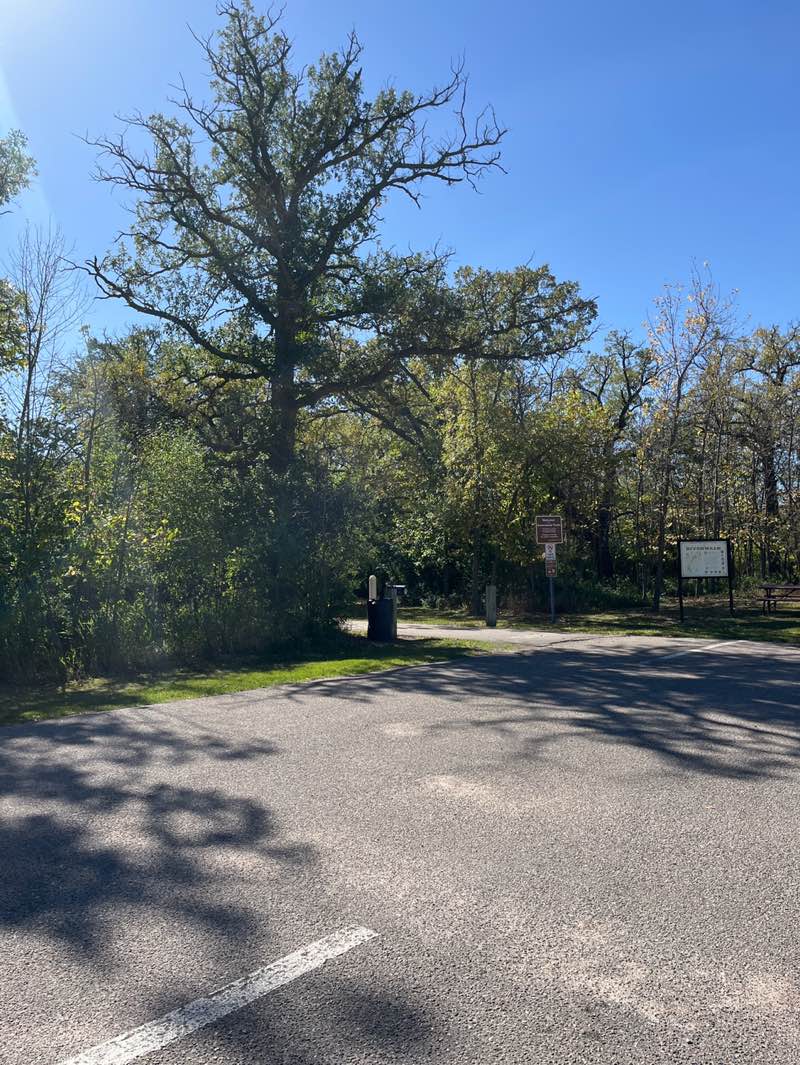 walking near me in Greenwood Trails Recreation Area Park in autumn