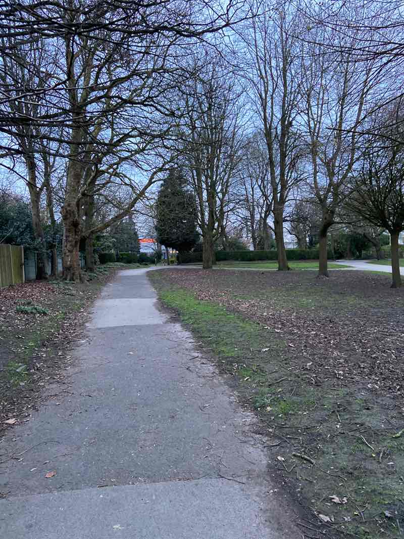walking near me in Golden Hill Park in spring