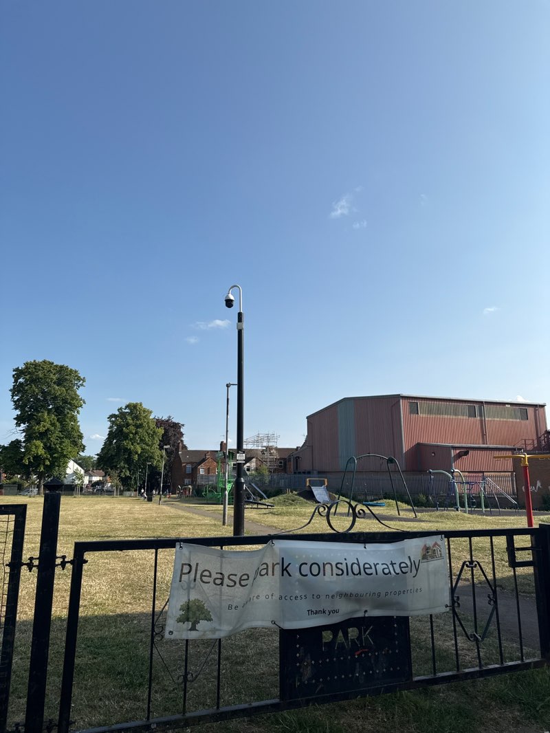 walking near me in Millroad Park in summer