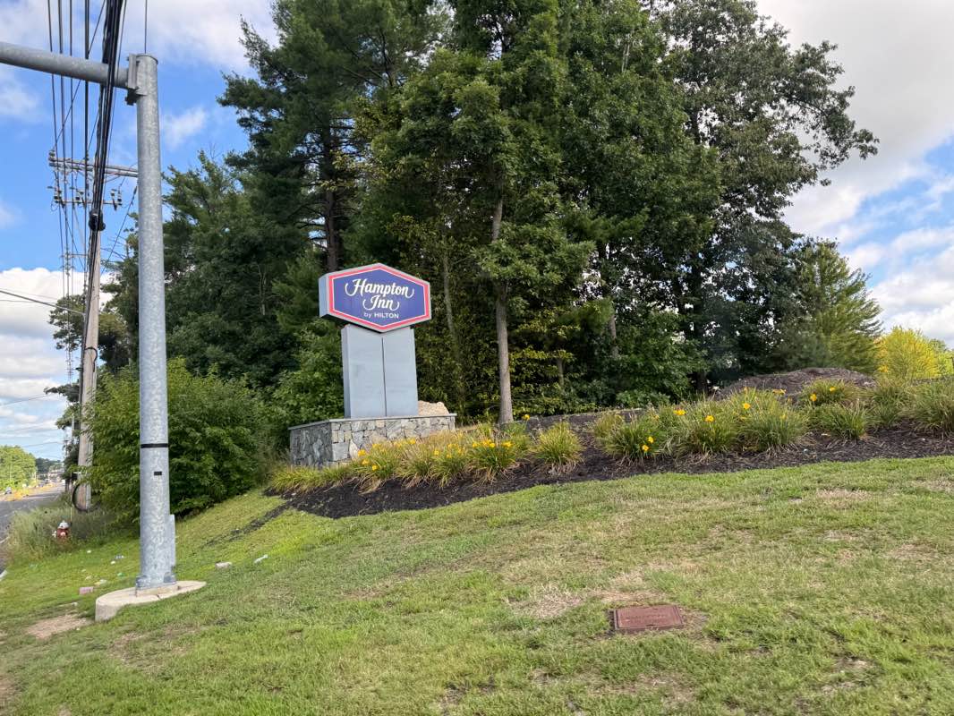 walking near me in MITRE Field in winter