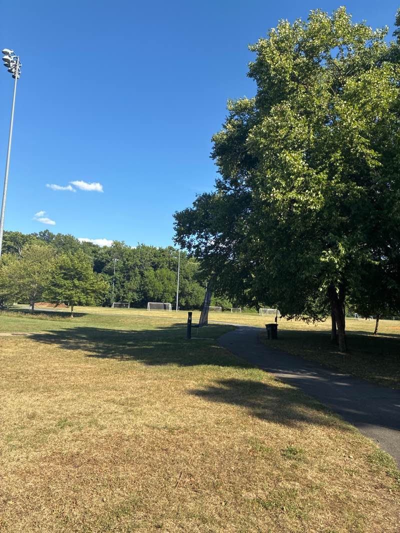 walking near me in Hamilton Park in summer