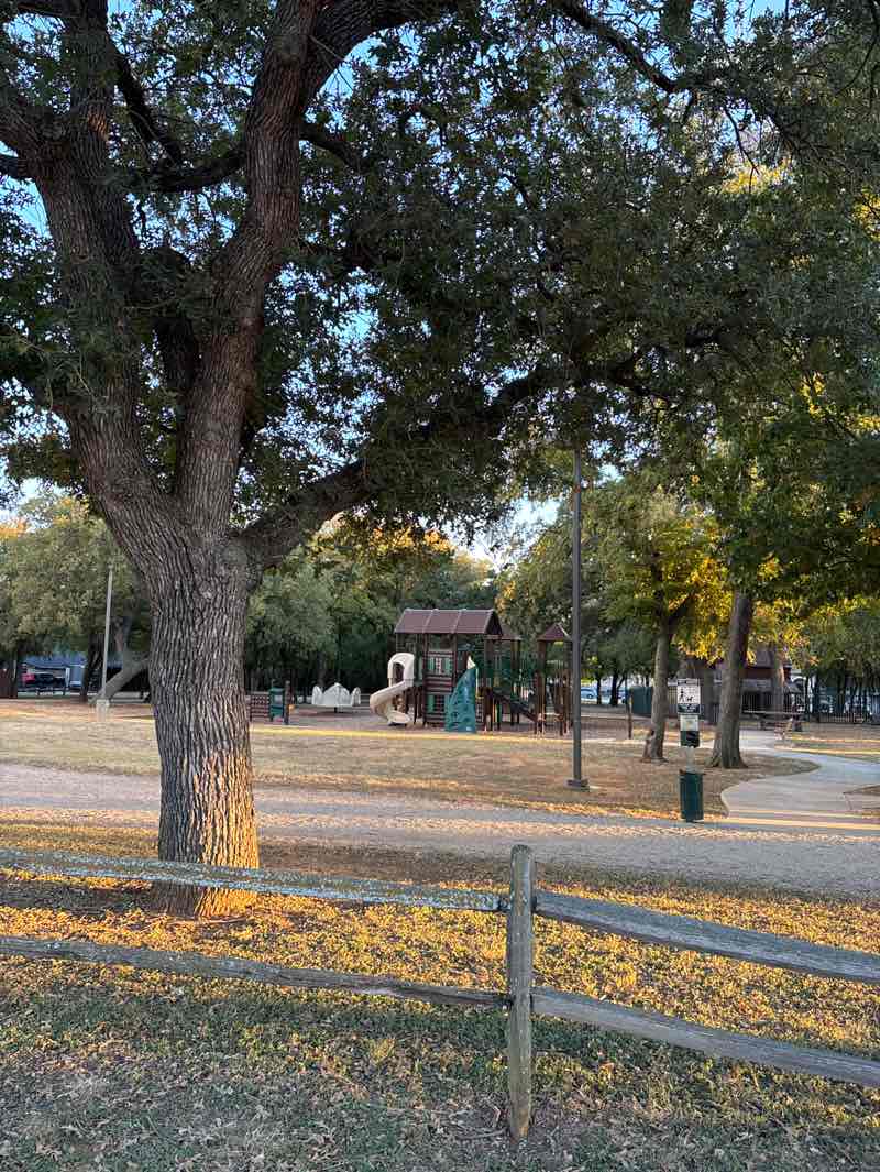 walking near me in Herritage Park in autumn