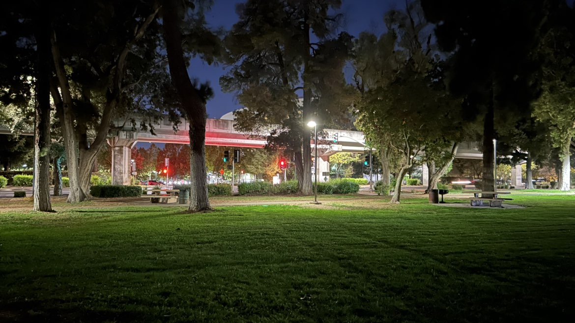walking near me in John F. Baldwin Park in autumn