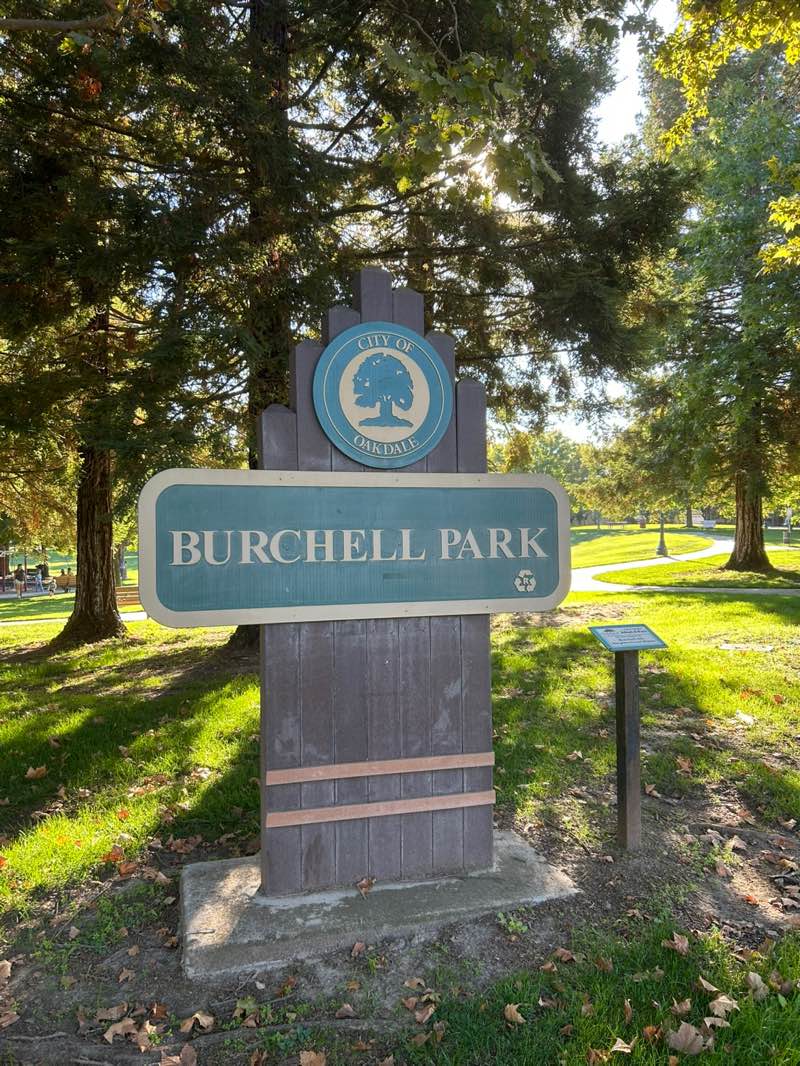 walking near me in Burchell park in autumn