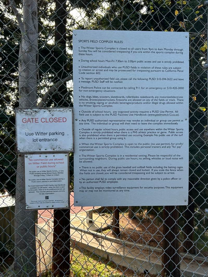 walking near me in Witter Sports Complex in autumn