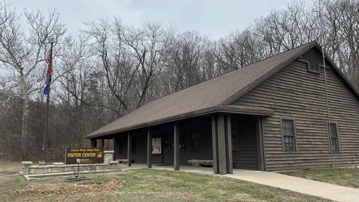 walking near me in Cuivre River State Park in winter