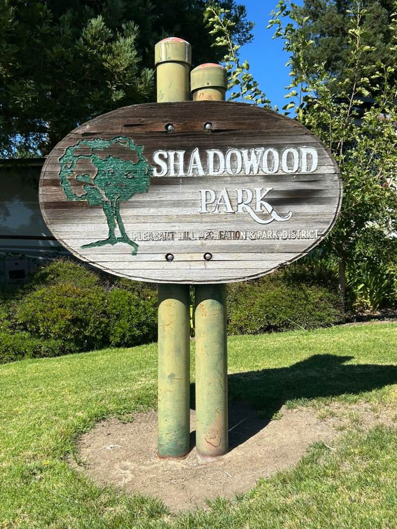 walking near me in Shadowood Park in autumn