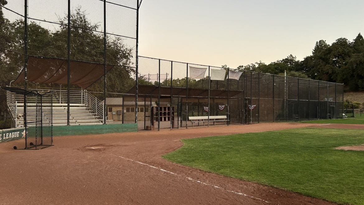 walking near me in Saint Marys Ballfield in autumn