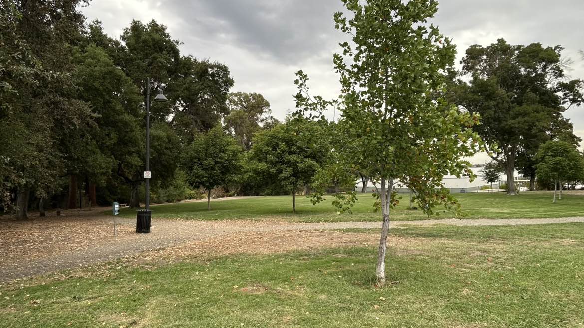 walking near me in John Muir Park in autumn