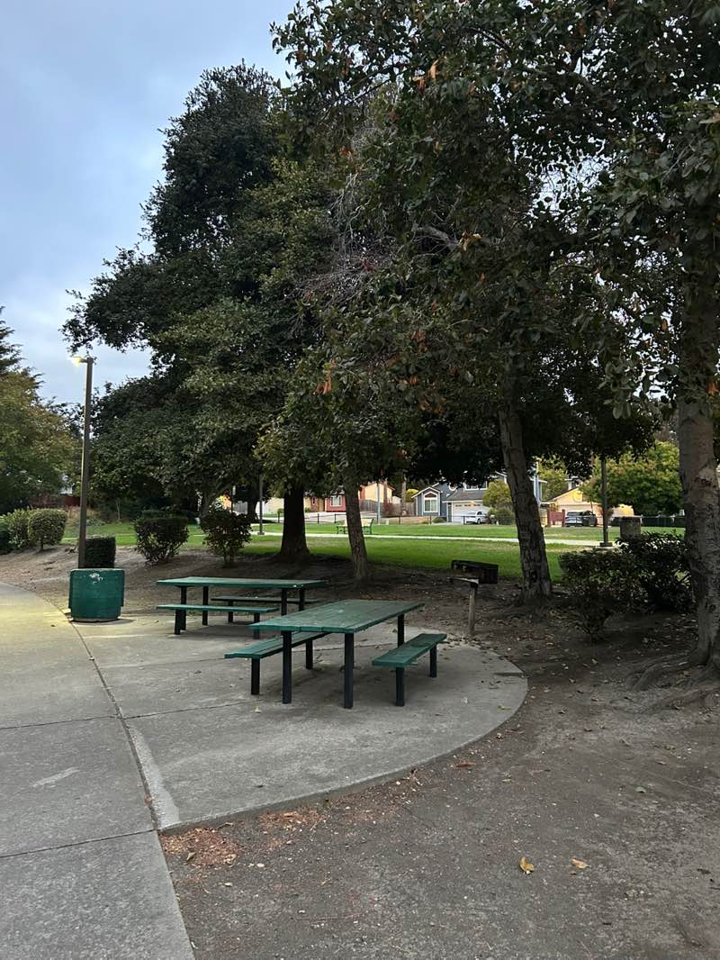 walking near me in Louie Francis Park in autumn