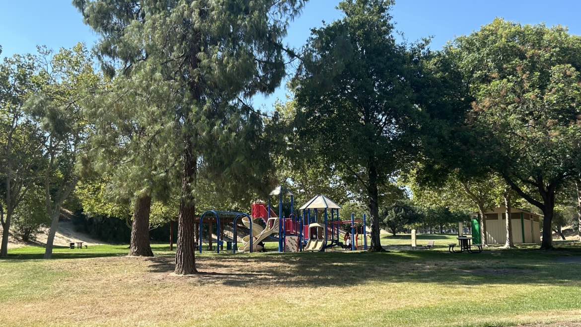 walking near me in Hillcrest Park in summer