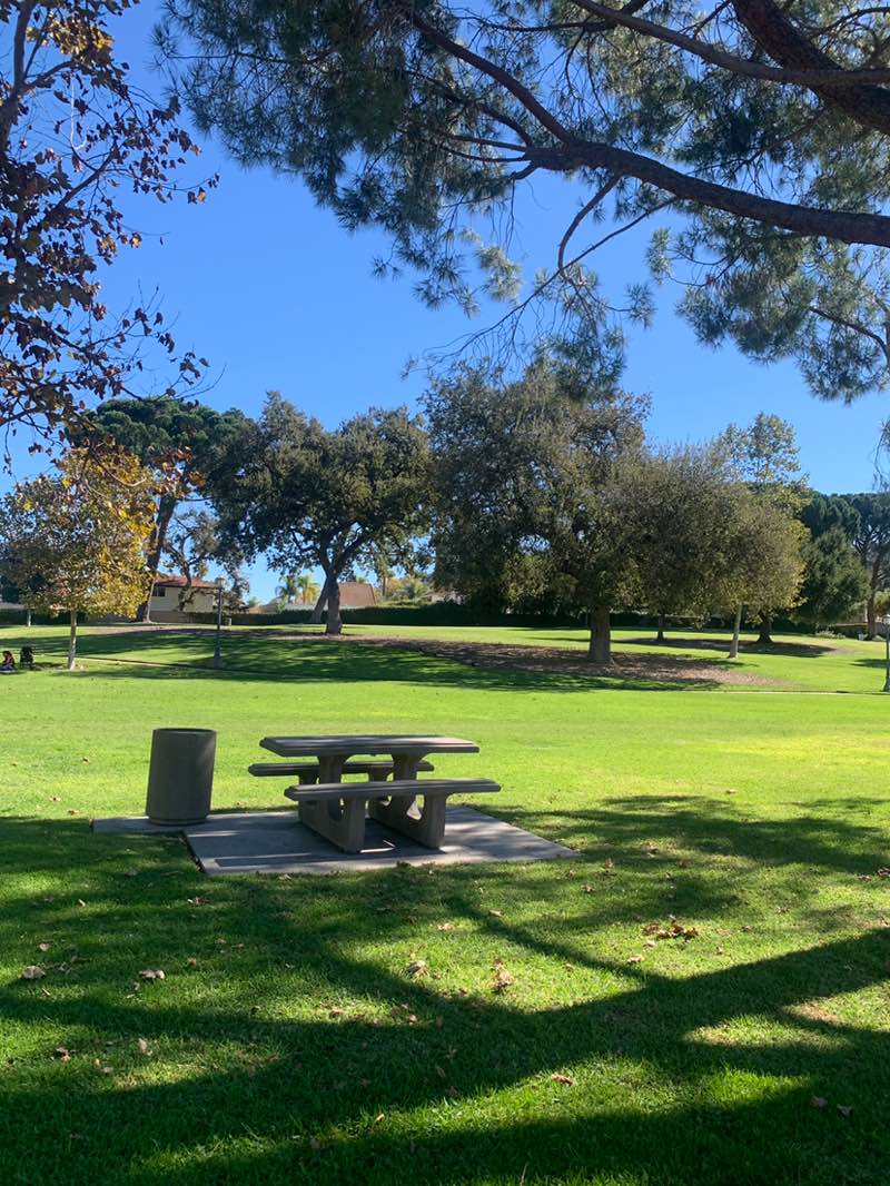walking near me in Berniece Bennett Park in autumn