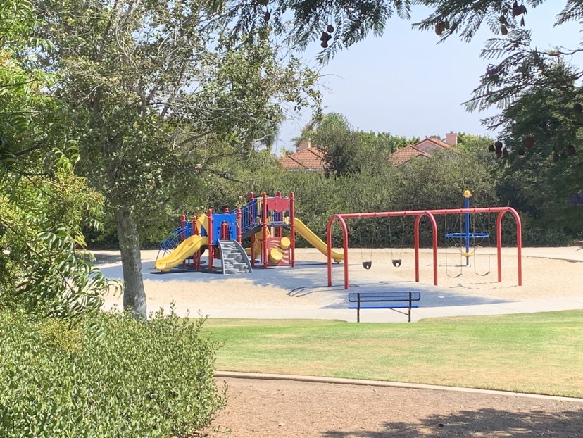 walking near me in Juanamaria Park in autumn