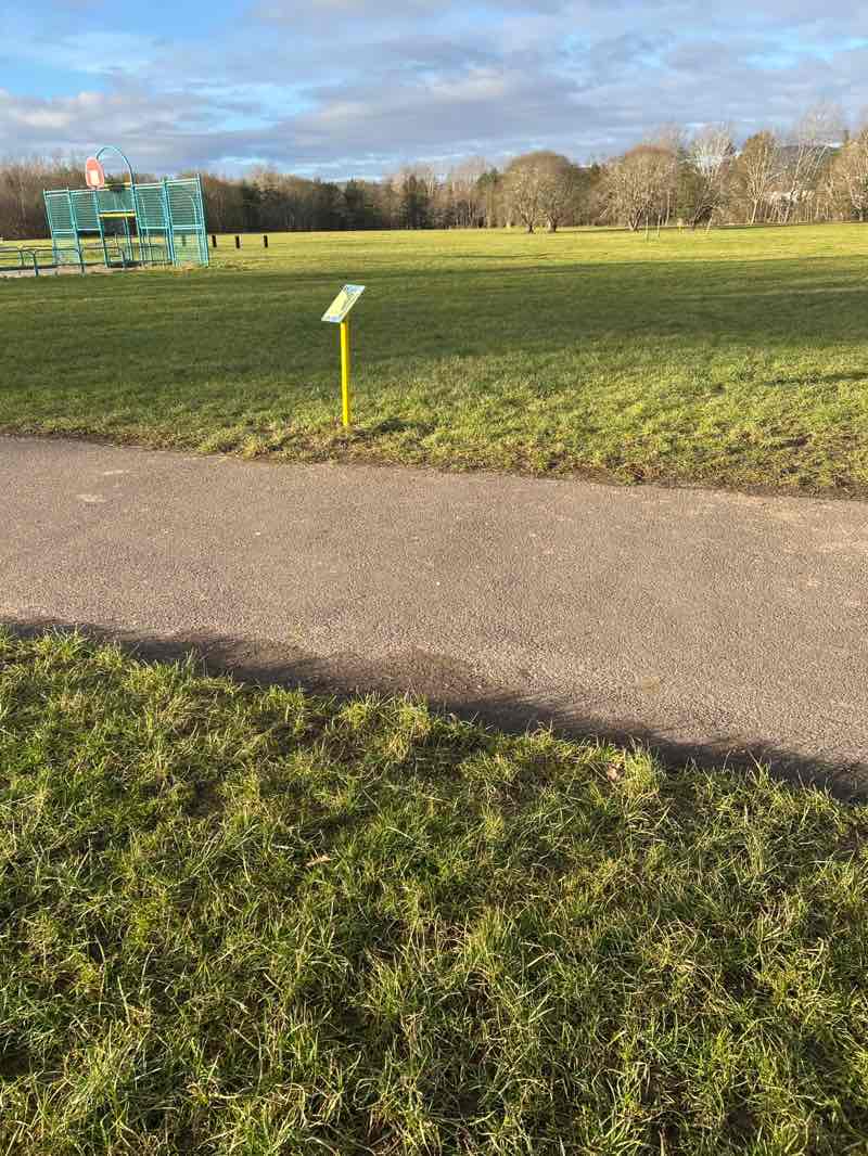 walking near me in Castle Heather Park in winter