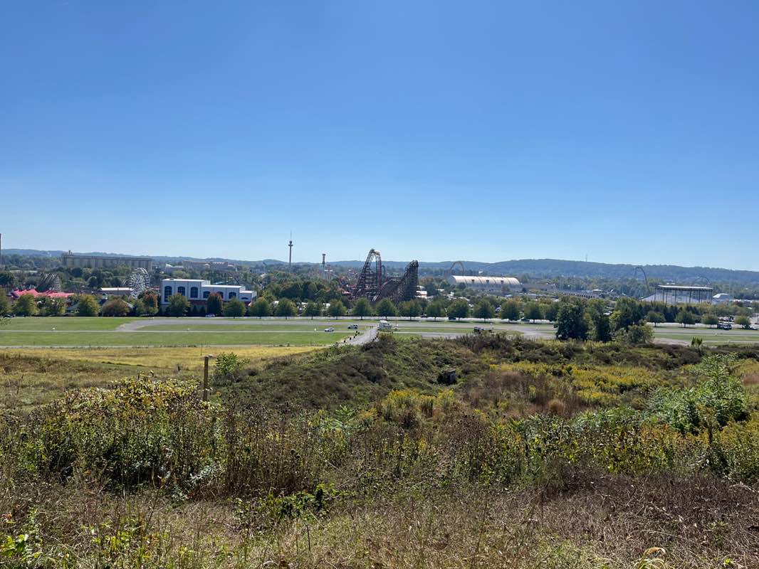 walking near me in Hershey Gardens in autumn