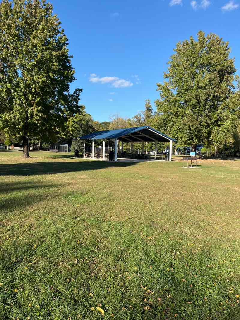 walking near me in Woodbine Park in autumn