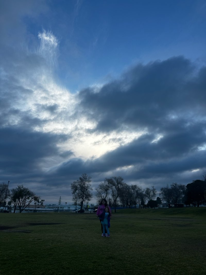 walking near me in A Street Park in winter