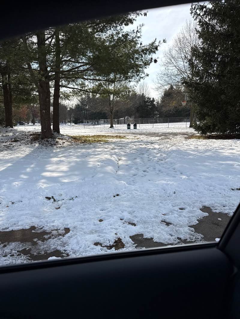 walking near me in Summerfield Park in winter