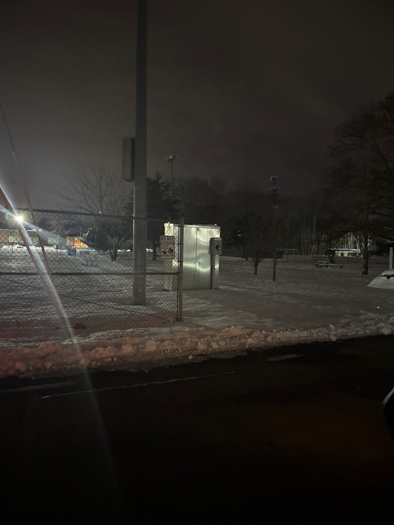 walking near me in Reichler Park in winter