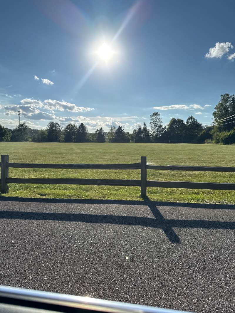 walking near me in Harris Township Park in autumn